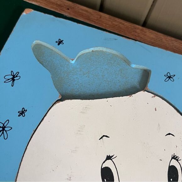 Vintage Playskool Wood Puzzle Nursery Rhymes Jack Jill Three Bears Humpty Dumpty - Picture 7 of 11